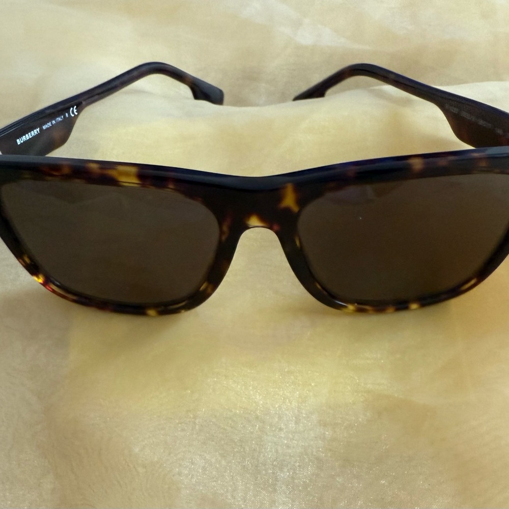 Burberry Brown Tortoise Sunglasses